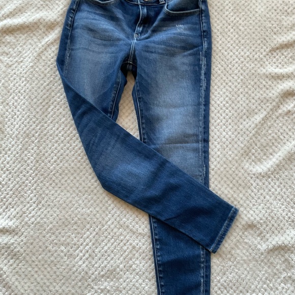 KanCan Dark Blue Ankle Jeans - Picture 1 of 1